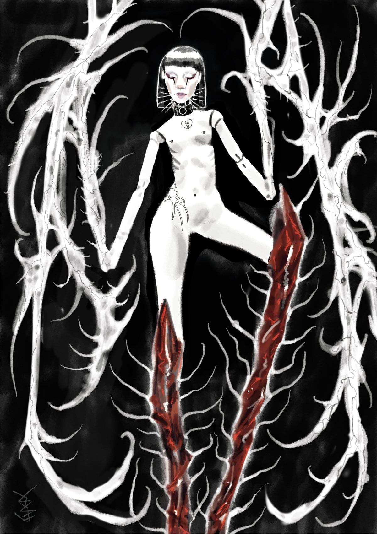 Rooted in flesh