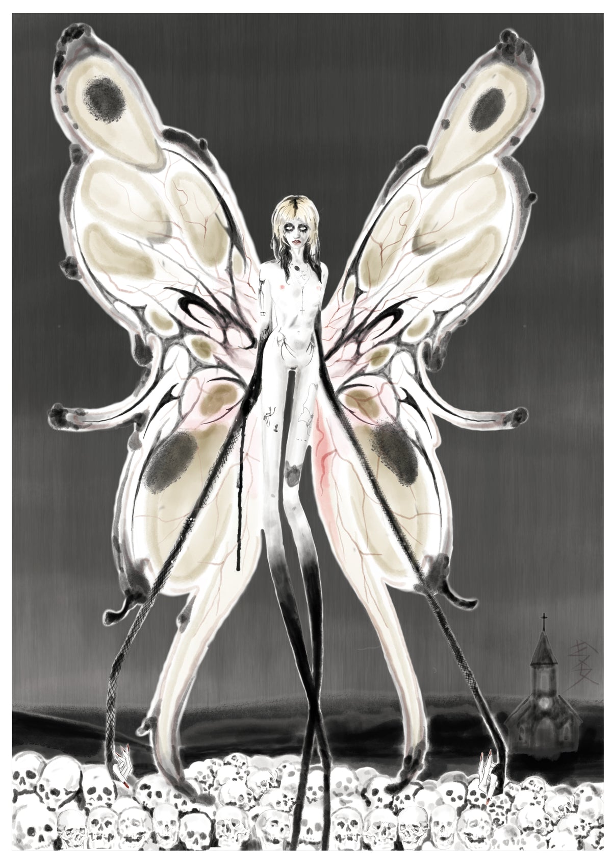 Funeral butterfly