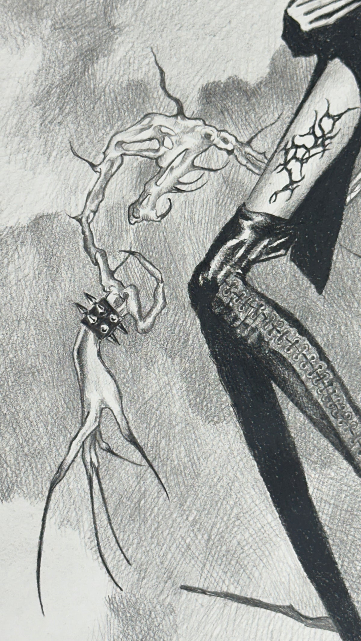 Night, Moon, Witch, Cedar and Lorca’s Head