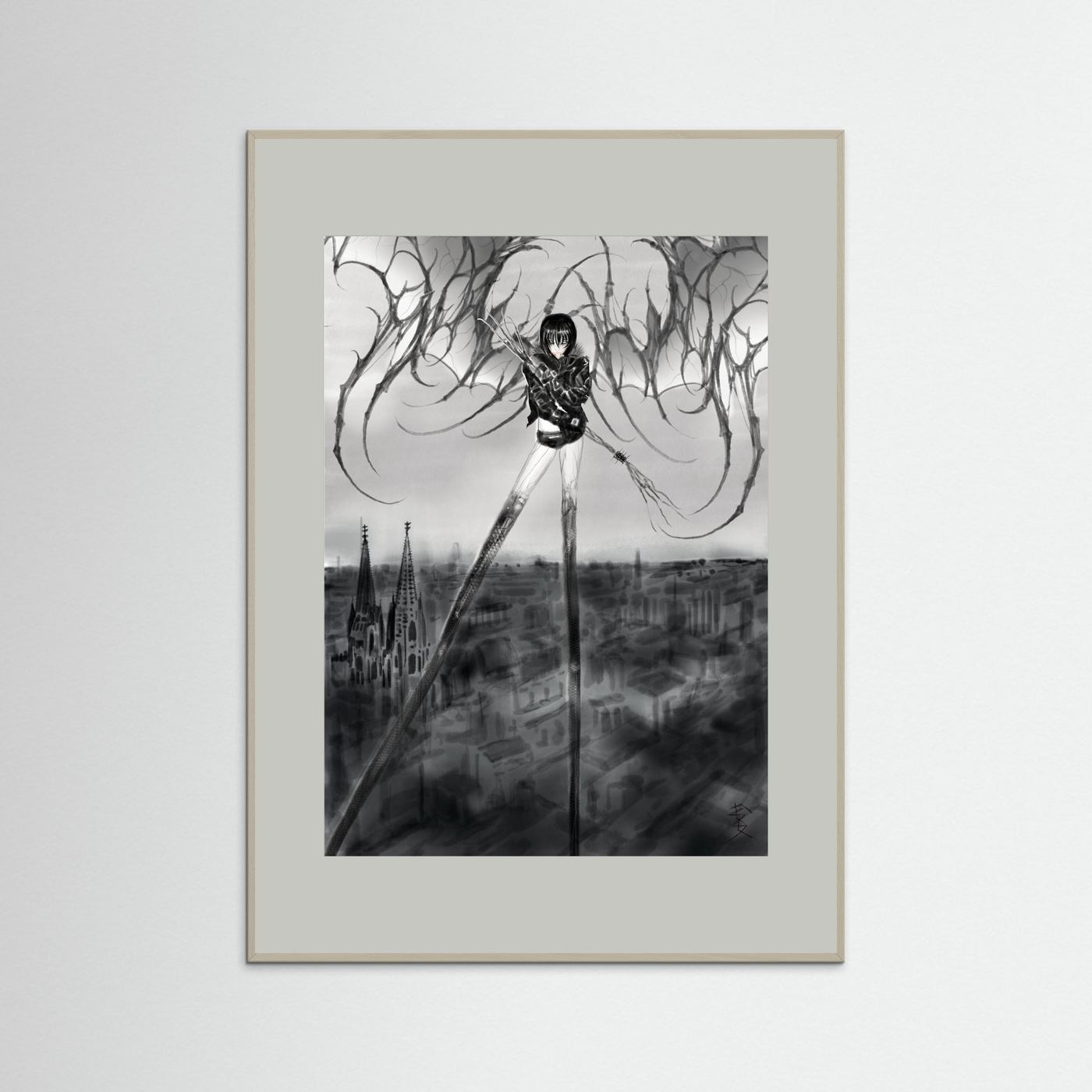 The vampyress who lost her gargoyle